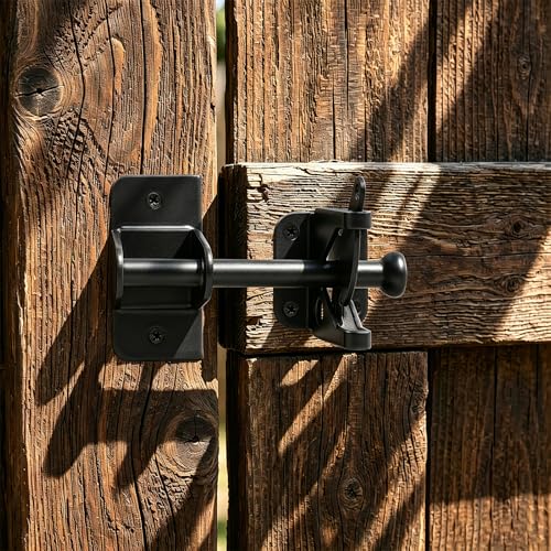Self Locking Gate Latch