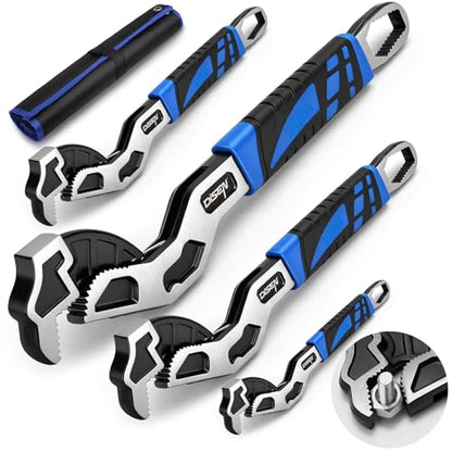 Adjustable Wrench with Cushion Grip