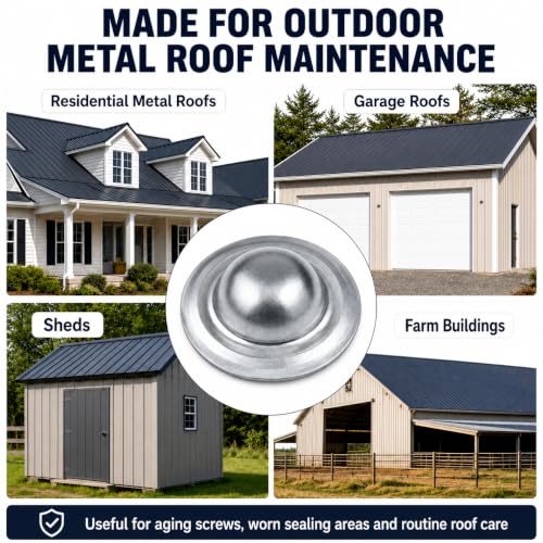 Galvanized Metal Roof Screw Caps