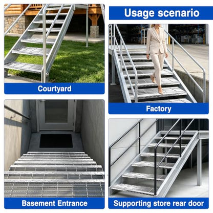 Galvanized Steel Stair