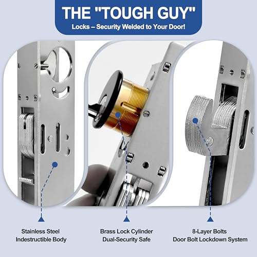 Storefront Door Lock Commercial Mortise Deadbolt