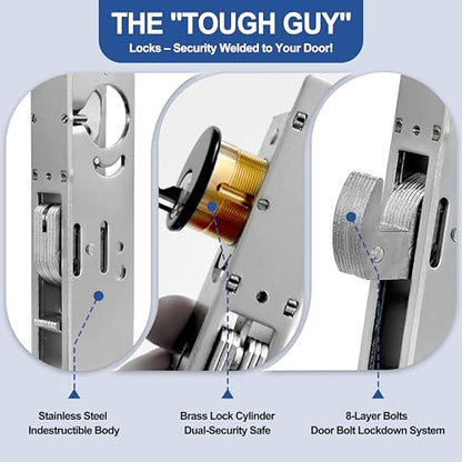 Storefront Door Lock Commercial Mortise Deadbolt