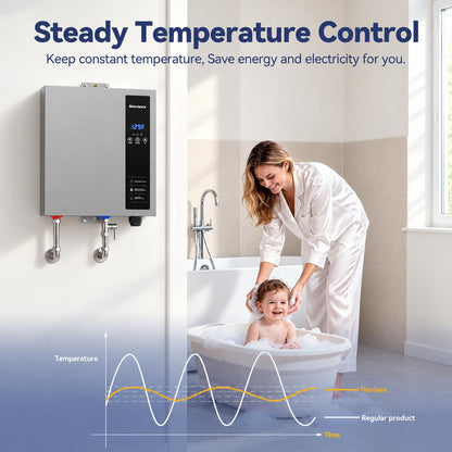 27kW Tankless Water Heater Electric