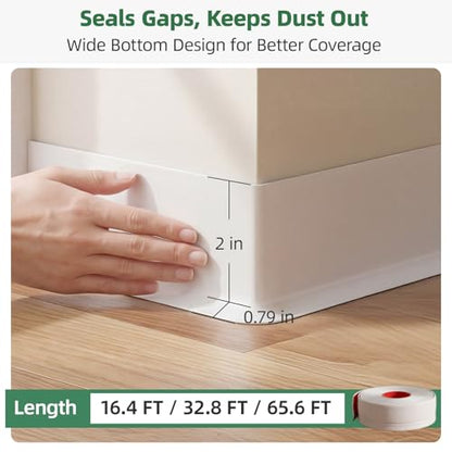 Flexible Vinyl Baseboard Molding Trim with Toe