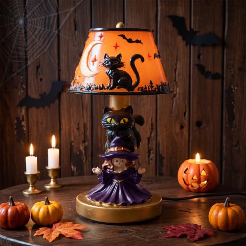 Handmade Halloween Painted Lamp
