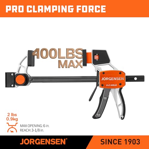 E Z Hold 400LBS Aluminum Load Indicator Bar Clamps