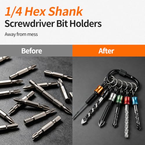 12PCS Drill Bit Holders Extension