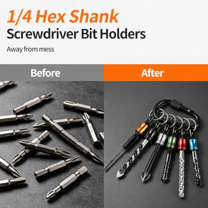 12PCS Drill Bit Holders Extension