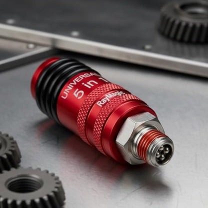 Upgraded 5IN1 Universal Quick Industrial Connect Coupler
