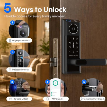 Smart Door Lock with Video Doorbell