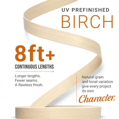 Birch Edge Banding 3 (Birch - UV Prefinished / 3/4 in x 50 ft)