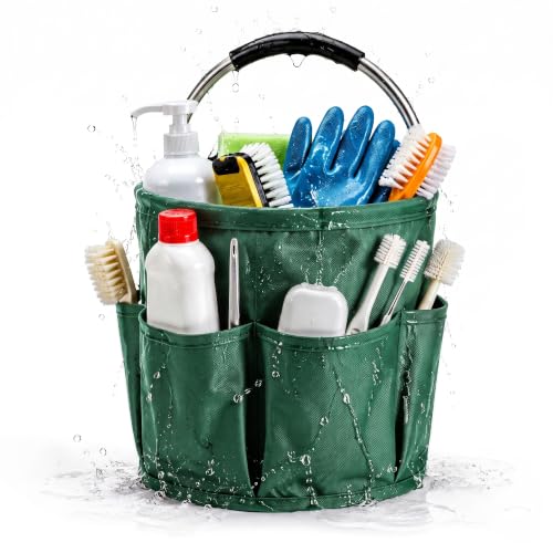 17L Foldable Cleaning Caddy with Handle