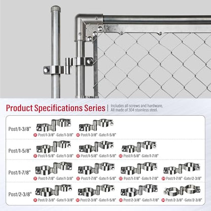 Chain Link Post Gate Hinge