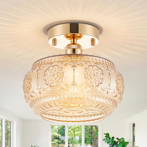 Semi Flush Mount Ceiling Light Fixture