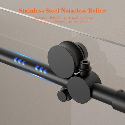 Frameless Double Sliding Shower Door