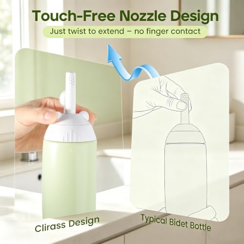 Rotatable Nozzle Portable Bidet
