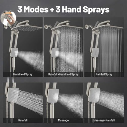 Dual Shower Head Combo with Filter