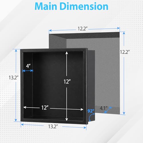 304 Stainless Steel Shower Niche for Bathroom Storage