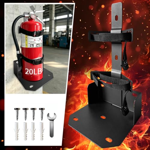 10 20LB ABC & CO2 Fire Extinguisher Mount