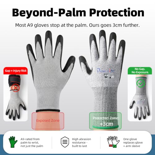 Beyond Palm A9 Cut Resistant Work Gloves