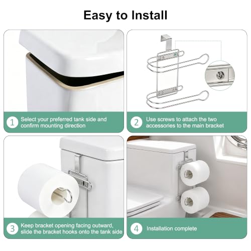 Toilet Paper Holder Over the Tank