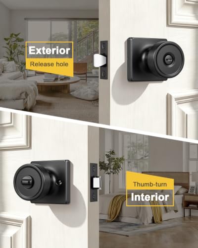 Black Interior Door Knobs