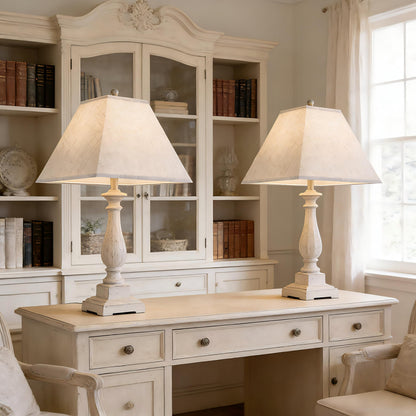 Beige Lamp Shades Set of 2 6" x 13" x 10" Bell Lampshade (Beige / 6*13*10in)