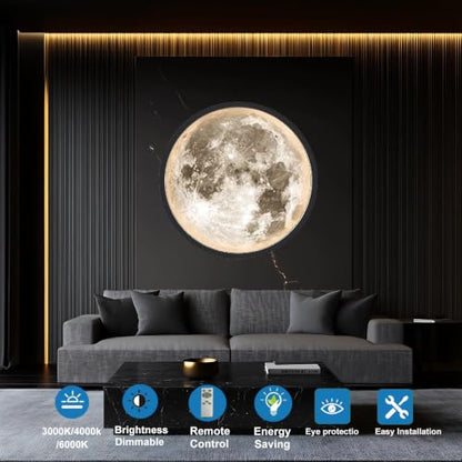 led wall Moon Light
