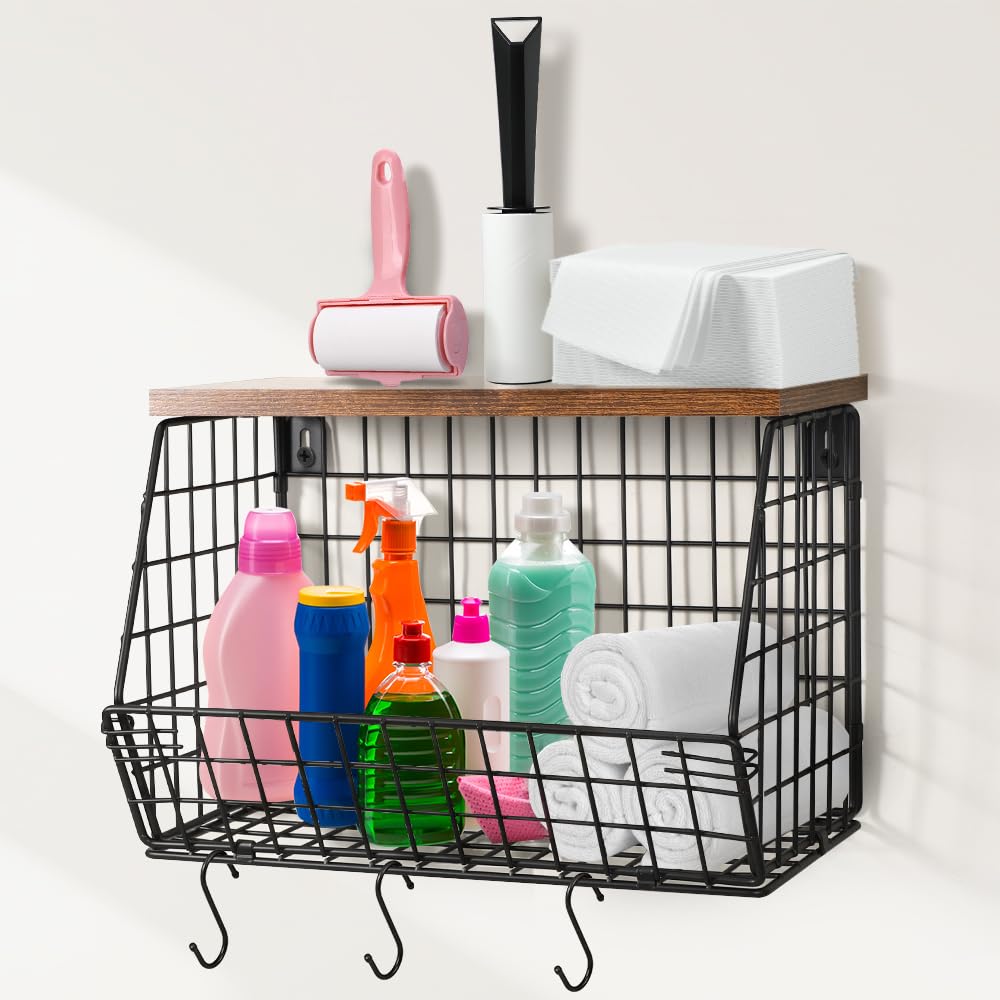 Laundry Room Shelves Wall Mounted (Large)