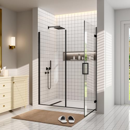 60 in. Frameless Pivot Shower Door