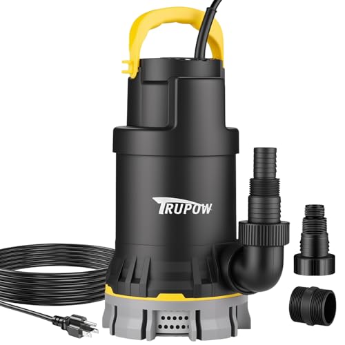 1 HP Sump Pump 4000 GPH Clean