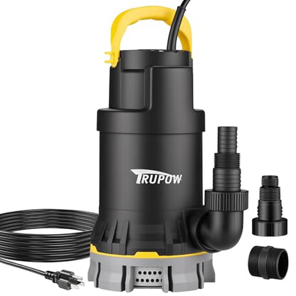 1 HP Sump Pump 4000 GPH Clean