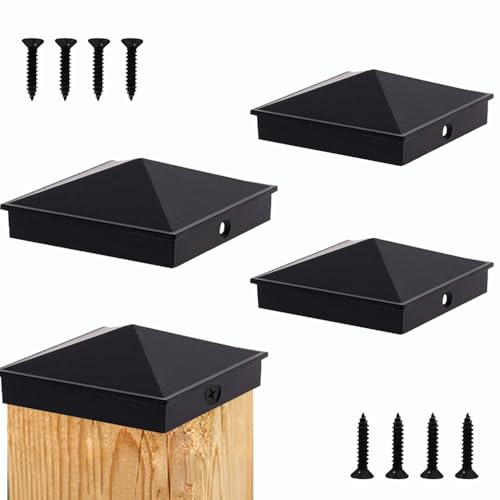Heavy Duty Aluminum Pyramid Post Caps Cover