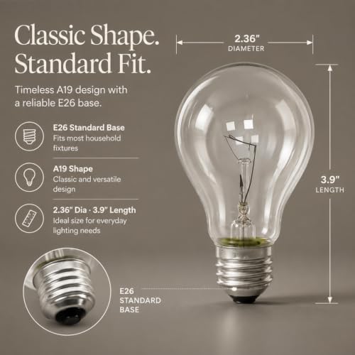 75W Incandescent Bulbs