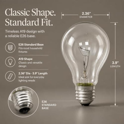 75W Incandescent Bulbs