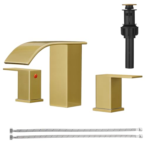 Bathroom Faucets Bathroom Sink Faucet 3 Hole with Drain