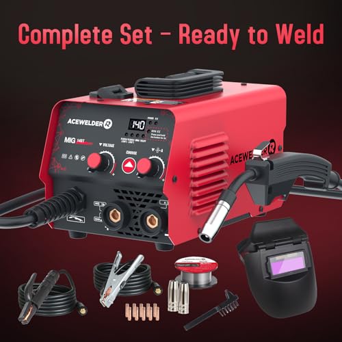 140A Gasless Flux Core MIG Welder