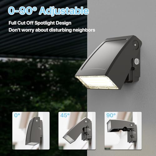 LED Wall Pack with Dusk to Down photocell