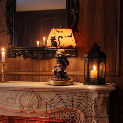 Handmade Halloween Painted Lamp