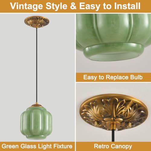 Milk Glass Light Fixture