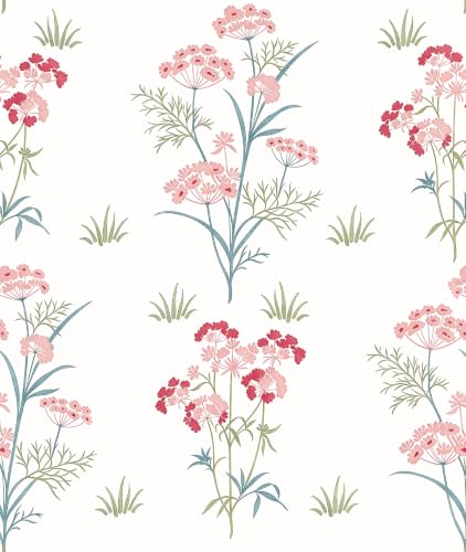 Vintage Floral Peel and Stick Wallpaper Botanical Contact Paper