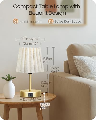 Small Bedside Table Lamp