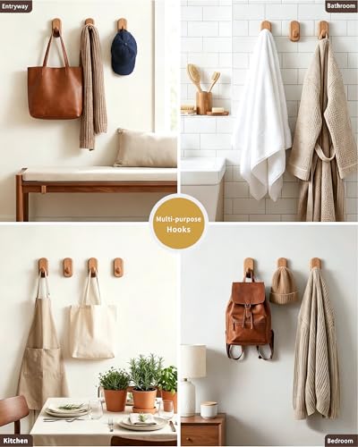 Wood Wall Hooks