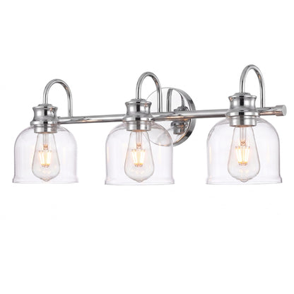 3 Lights 24" Bathroom Vanity Light Fixtures (Chrome / 3 Lights)