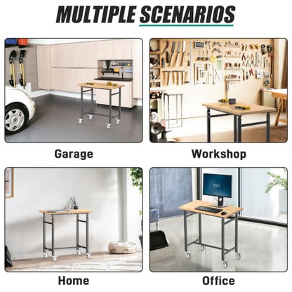 Workbench with Wheels