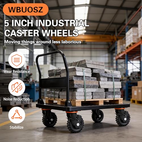 Caster Wheels 4pcs Heavy Duty Swivel with Brake