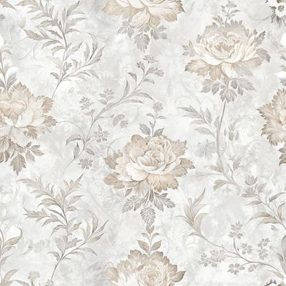 Peel and Stick Wallpaper Floral Wall Paper Modern Decorative Self Adhesive Removable Wallpaper