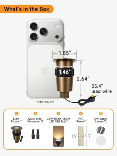 Mini Brass Well Light