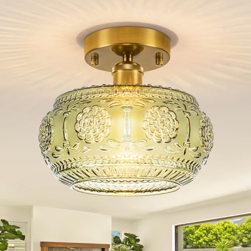 Semi Flush Mount Ceiling Light Fixture