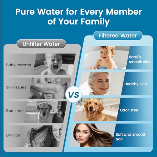 Shower Filters Compatible with Cobbe Handheld Shower Head